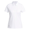 Adidas Ladies Recycled Performance Polo Shirts White